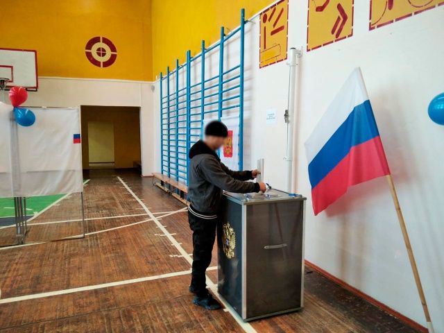 Осужденные приняли участие в голосовании