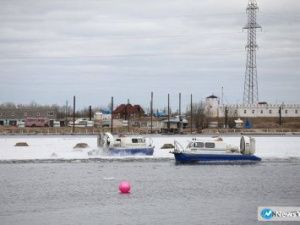 На линии Якутск — Нижний Бестях начинаются перевозки на судах на воздушной подушке