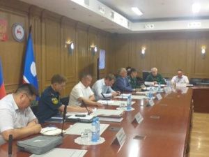 В Усть-Майском районе в связи с лесными пожарами объявят режим Чрезвычайной ситуации   