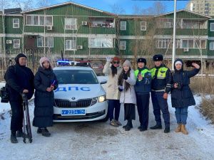 В Якутске провели акцию «Внимание, слепой пешеход!»