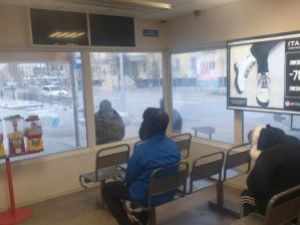 Более 40 граждан из тёплых остановок были препровождены в полицию за правонарушения