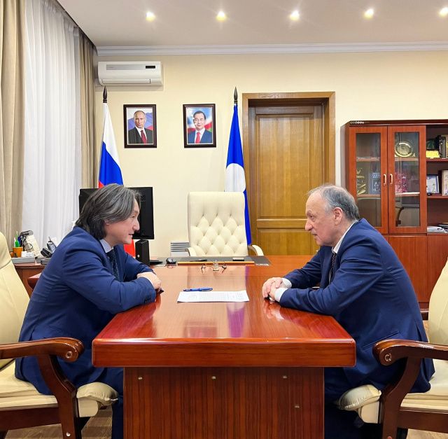 Джулустан Борисов и Асламбек Гермаханов обсудили усиление геологической изученности Якутии