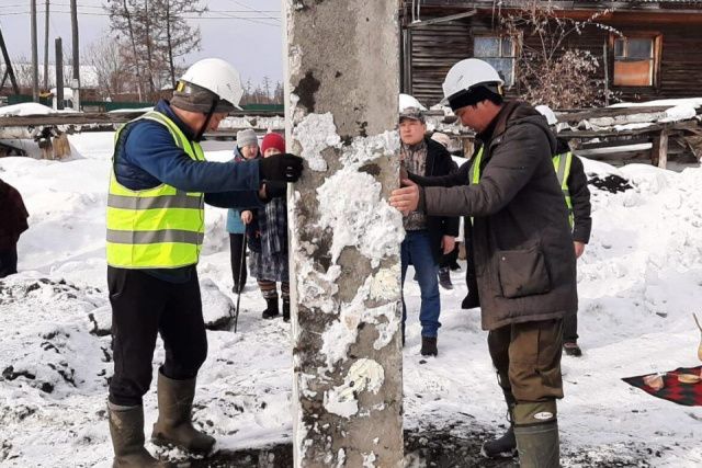 В якутском селе Кэскил заложили первую сваю многоквартирного жилого дома