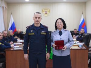 В УФСИН сотрудник награжден медалью ордена «За заслуги перед Отечеством» II степени