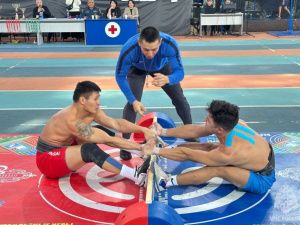 Сильнейших многоборцев среди пожарных определили в Якутии