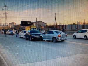 Серьезное ДТП с тремя автомобилями: Есть пострадавшие