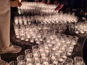 Сегодня на площади Матери состоялась акция «Голубь Мира», посвящённая 80-й годовщине окончания Второй мировой войны