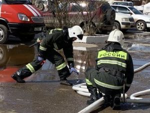 В Ленске состоялись соревнования профессионального мастерства пожарных