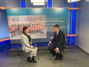 Степан Саргыдаев ответил на вопросы якутян во время прямого эфира «Правительство Live»