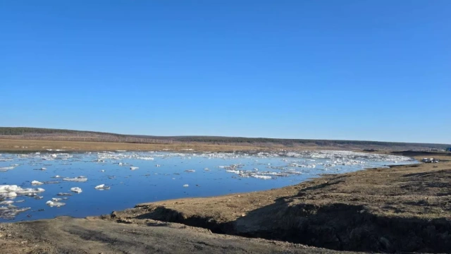 В Якутии ледоход идет на 3-4 суток раньше