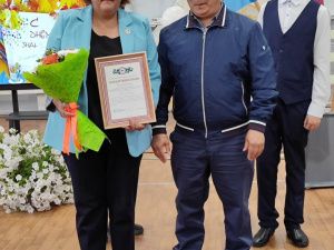 Дмитрий Садовников принял участие в торжественной линейке Болугурской школы