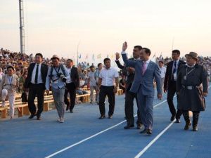 Айсен Николаев принял участие в мероприятиях VIII Спортивных игр народов Якутии