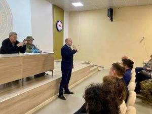 Валерий Лютый встретился с ветеранами — добровольцами СВО