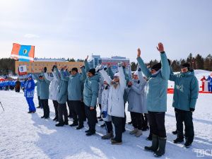 В Алдане состоялась церемония открытия спартакиады зимних видов спорта