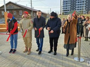 На базе Детского подросткового центра в Якутске открылась площадка «Территория Я — Патриот»
