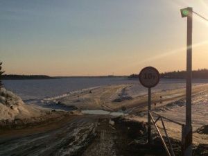 На территории республики функционирует 21 ледовая переправа