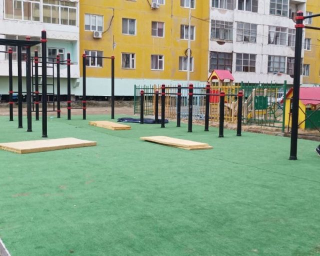 12 новых воркаут-площадок появятся в этом году в Якутске