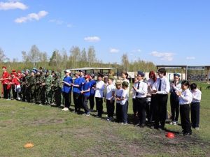 Для детей сотрудников УФСИН проведена военно-патриотическая игра «Зарница» 