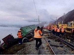 В Нерюнгри потерпел крушение грузовой поезд