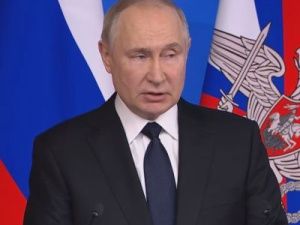 Путин выступил на коллегии Министерства обороны