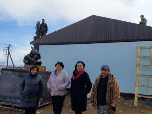 В селе Абага Олекминского района полным ходом идёт строительство врачебной амбулатории по национальному проекту «Здравоохранение»