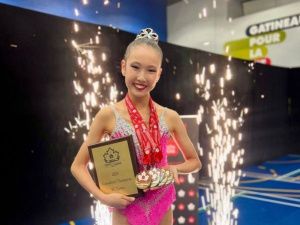 Знай наших: Юная якутянка произвела фурор на первенстве Канады по художественной гимнастике