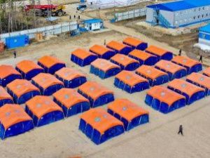 Продолжается вывоз вахтовых рабочих с Чаяндинского месторождения