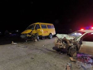 Троих пострадавших в ДТП в Тулагино детей доставили в больницу