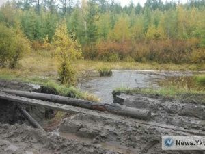 Наслег в Таттинском улусе отрезало от внешнего мира. Объявлен режим ЧС