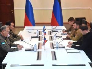 Глава Якутии работает на территории Донецкой Народной Республики