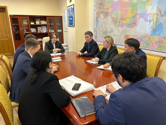 Джулустан Борисов рассмотрел планы работы Национальной горнорудной компании