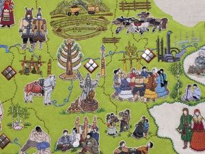 Мастера из Якутии представят Вышитую карту республики в Чувашии