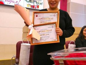 В Якутске прошла торжественная выписка детей, родившихся 1 января 2024 года