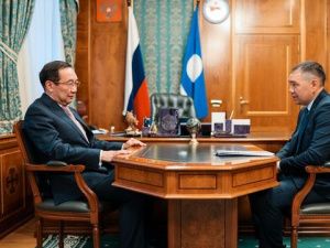 Глава Якутии встретился с вновь избранным президентом комитета «Дети Азии»
