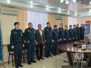 Чествование героев МЧС России в преддверии Дня защитника Отечества