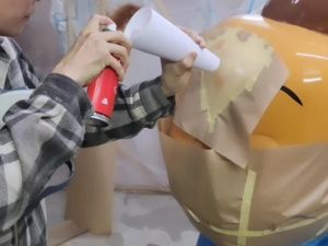 Команда якутского косплеера Айаала Федорова создала статую жеребенка Тооку