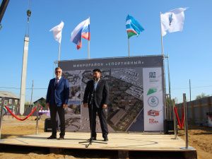 В микрорайоне «Спортивный» в Якутске началось строительство домов