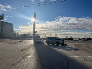 В Якутске произошло ДТП возле речного училища