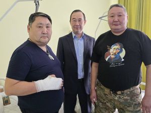 Айсен Николаев посетил санаторий "Бэс Чагда"