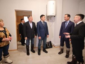 В арктическом селе Юрюнг-Хая построили многоквартирный дом в рамках президентского нацпроекта