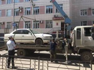 1 мая ГИБДД будет эвакуировать машины с центральных улиц Якутска