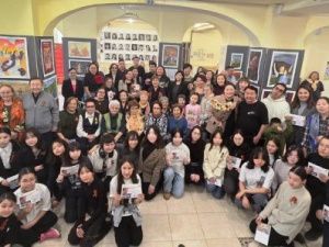 Спектакль «Молодая гвардия» Якутского ТЮЗа вдохновил юных художников