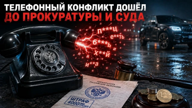 Телефонный конфликт дошёл до прокуратуры и суда