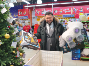 Евгений Григорьев принял участие в акции «Ёлка добра»