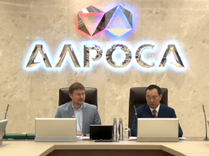 Айсен Николаев принял участие в оперативном совещании компании «АЛРОСА»
