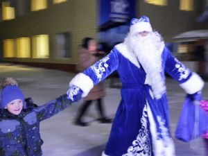 «Железные дороги Якутии» зажгли новогоднюю елку