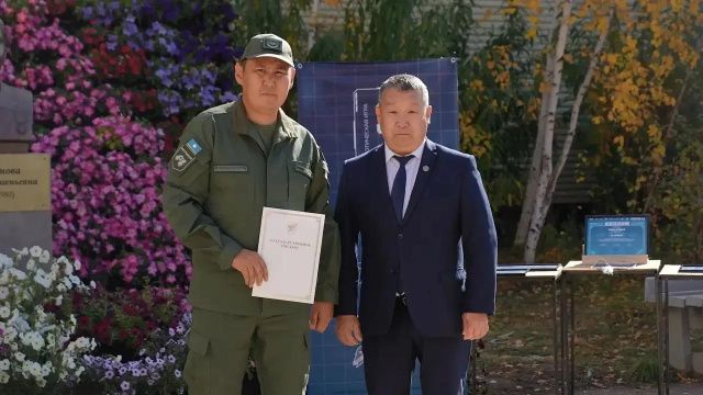В Хатасской школе имени И.Н. Притузова прошла встреча с настоящими патриотами