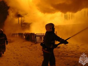 В Мегино-Кангаласском районе Якутии сгорело частное кафе