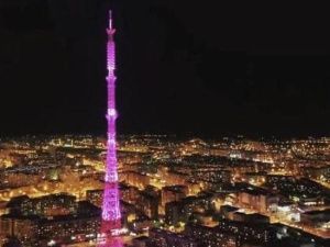 На телебашне Якутска засияет особая подсветка в честь декады, посвященной борьбе с раком груди