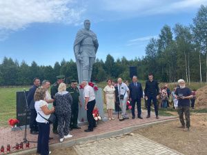 В Зубцове Тверской области почтили память воинов-освободителей города